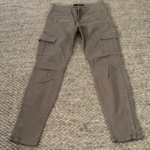 J Brand Women's Straight Leg Cargo Pants in Olive
